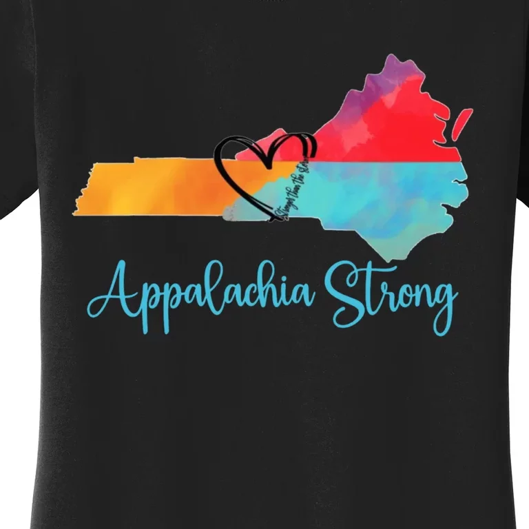 Appalachia Strong Nc Mountains Women's T-Shirt