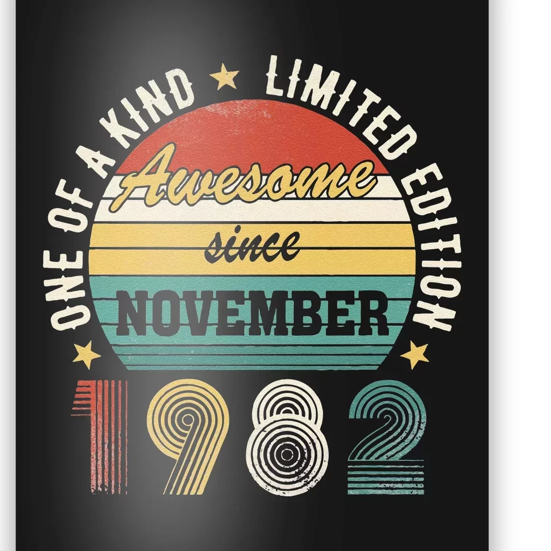 Awesome Since November 1982 – Happy Birthday Poster