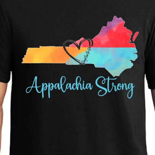 Appalachia Strong Nc Mountains Pajama Set