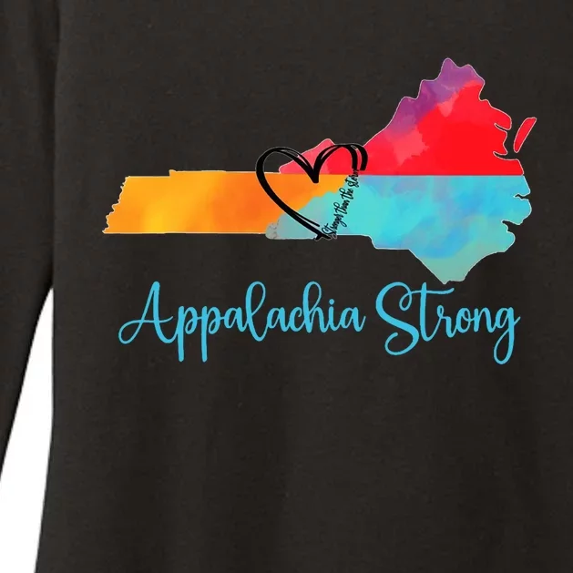 Appalachia Strong Nc Mountains Womens CVC Long Sleeve Shirt