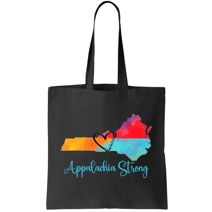 Appalachia Strong Nc Mountains Tote Bag