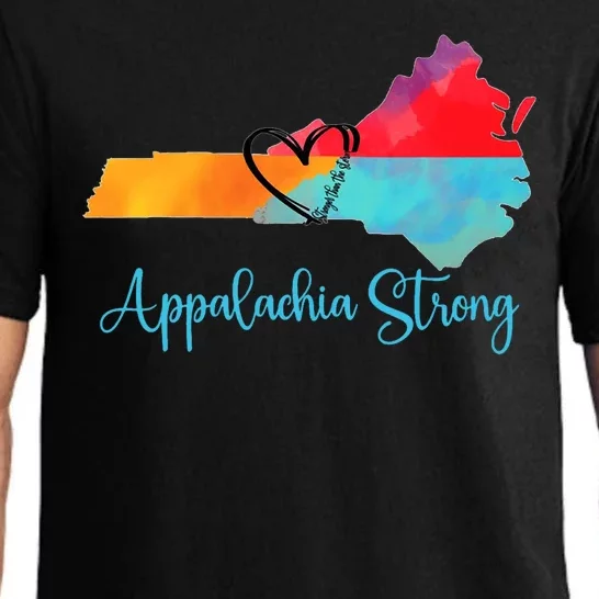 Appalachia Strong Nc Mountains Pajama Set