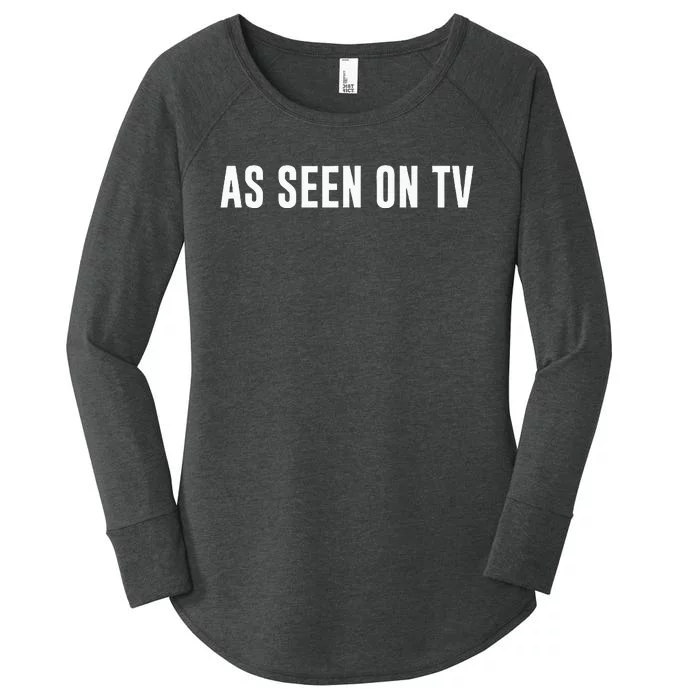 As Seen On Tv Women's Perfect Tri Tunic Long Sleeve Shirt