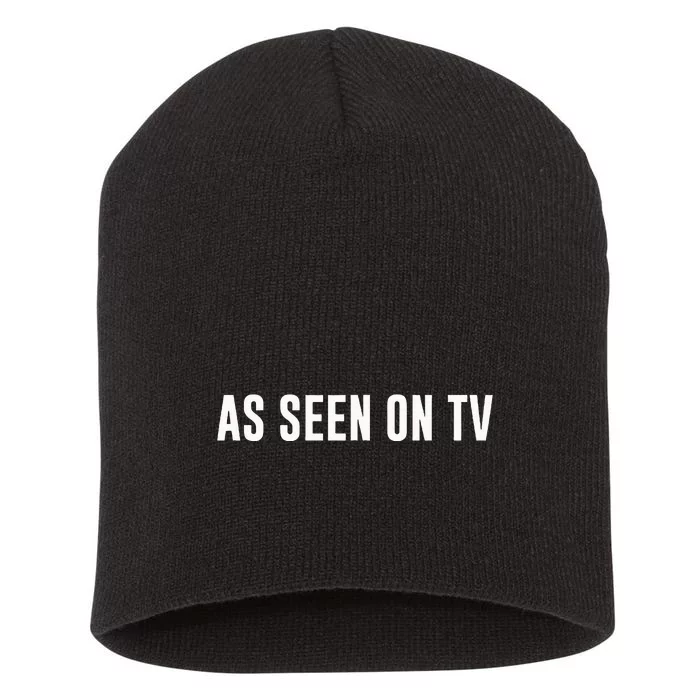 As Seen On Tv Short Acrylic Beanie