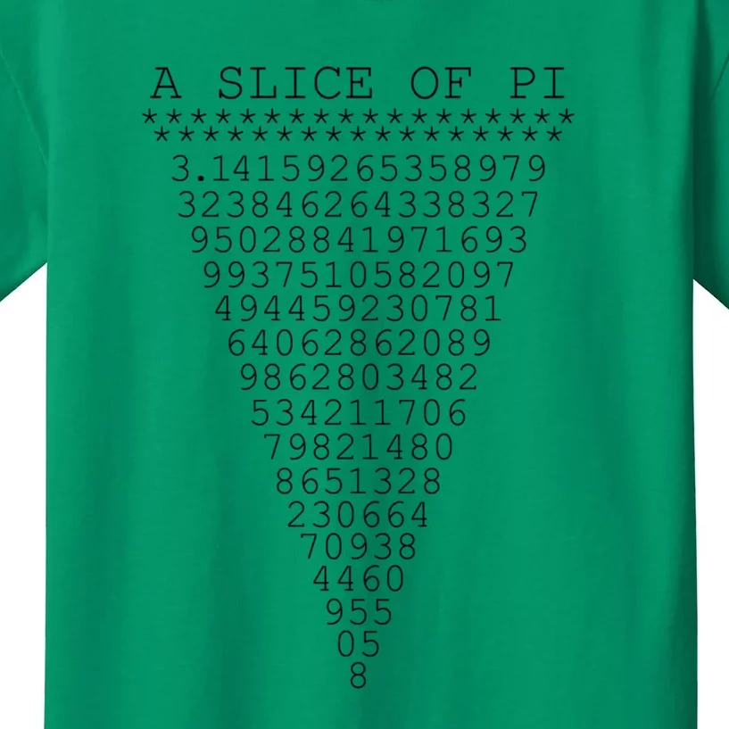 A Slice Of Pi Kids T-Shirt