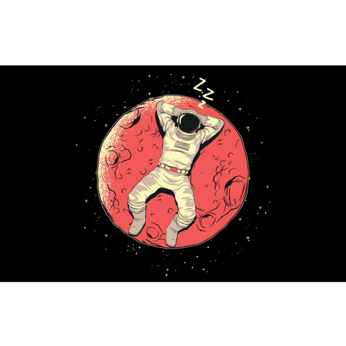 Astronaut Sleeping On Moon Bumper Sticker