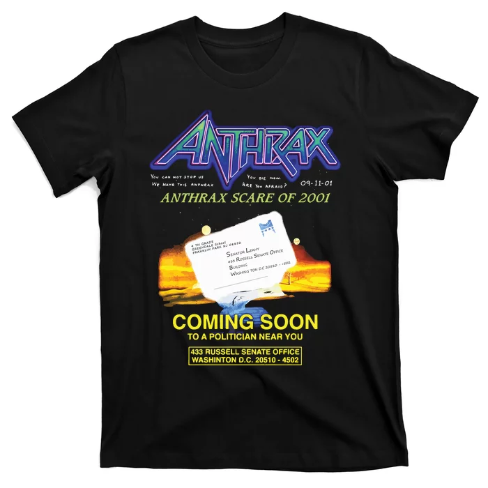 Anthrax Scare Of 2001 T-Shirt