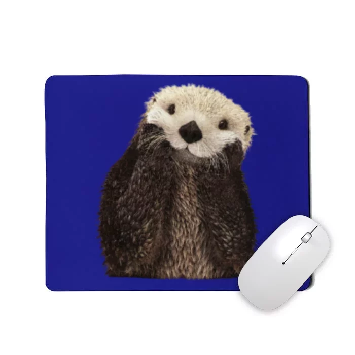 Adorable Sea Otter Gift Mousepad