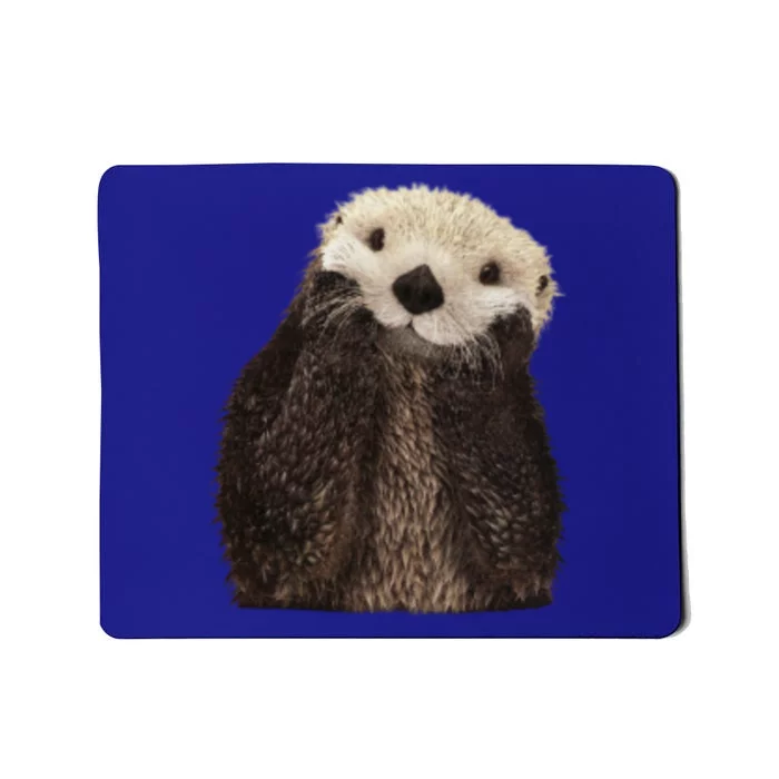 Adorable Sea Otter Gift Mousepad