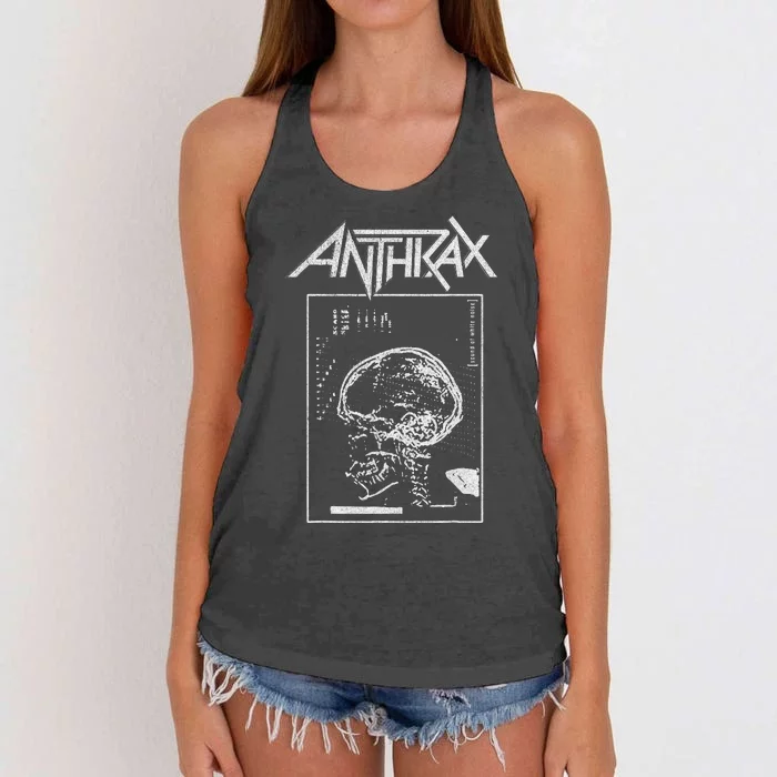 Anthrax – Sound Of White Women's Knotted Racerback Tank