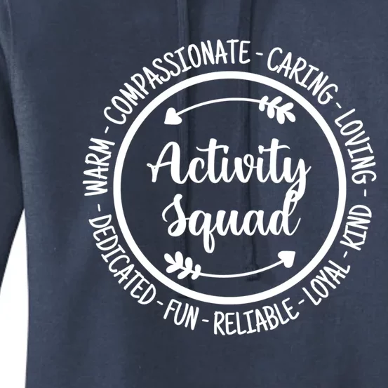 Activity Squad Office Staff Team Appreciation Meaningful Gift Women's Pullover Hoodie