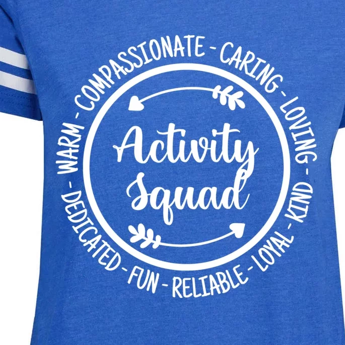 Activity Squad Office Staff Team Appreciation Meaningful Gift Enza Ladies Jersey Football T-Shirt