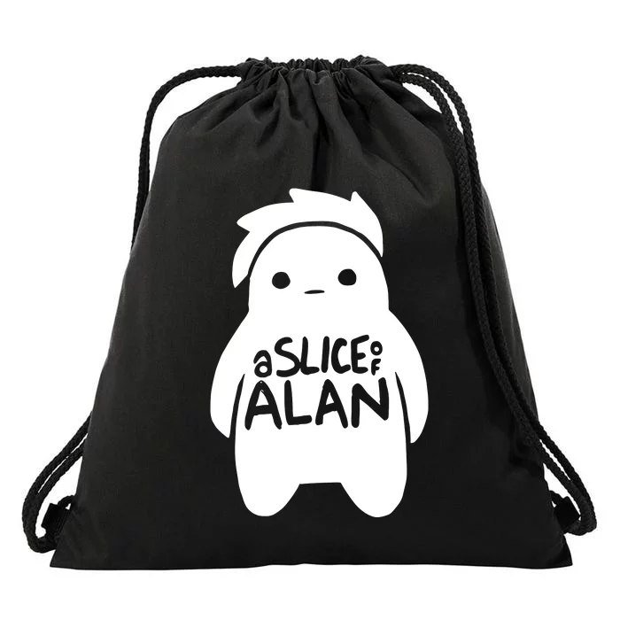 A Slice Of Alan Drawstring Bag