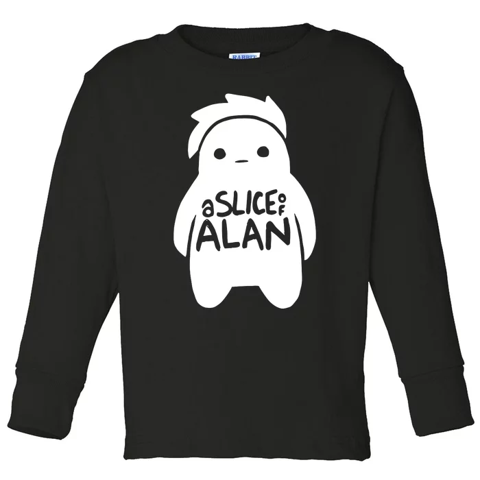 A Slice Of Alan Toddler Long Sleeve Shirt