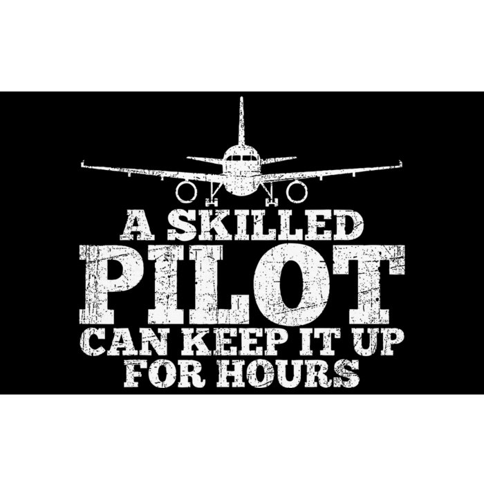 A Skilled Pilot Can Keep It Up For Hours Bumper Sticker