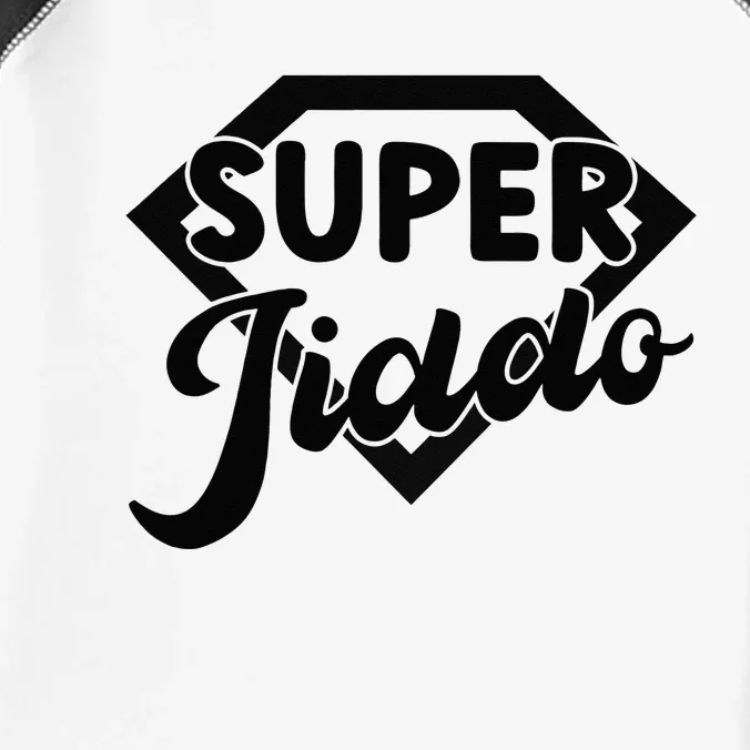 Arab Superhero Pop Funny Arab Grandpa Super Jiddo Infant Baby Jersey Bodysuit