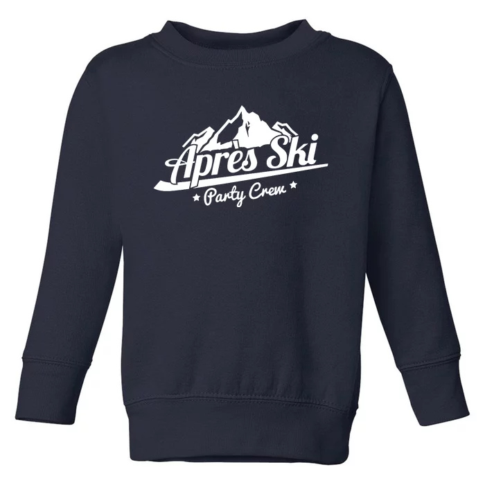 Apres Ski Party Crew Toddler Sweatshirt