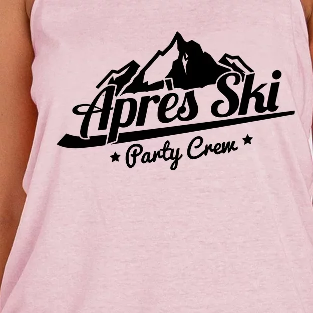 Apres Ski Party Crew Women's Knotted Racerback Tank