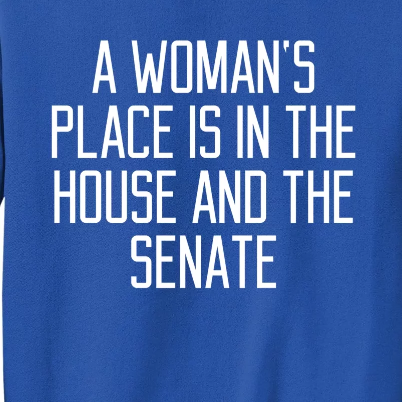 A S Place Is In The House And Senate Funny Quote Gift Cute Gift Tall Sweatshirt