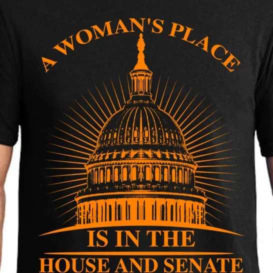 A S Place Is In The House And Senate Funny Gift Cool Gift Pajama Set