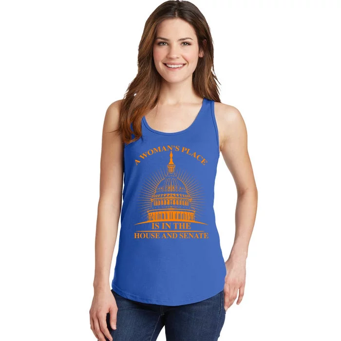 A S Place Is In The House And Senate Funny Gift Cool Gift Ladies Essential Tank