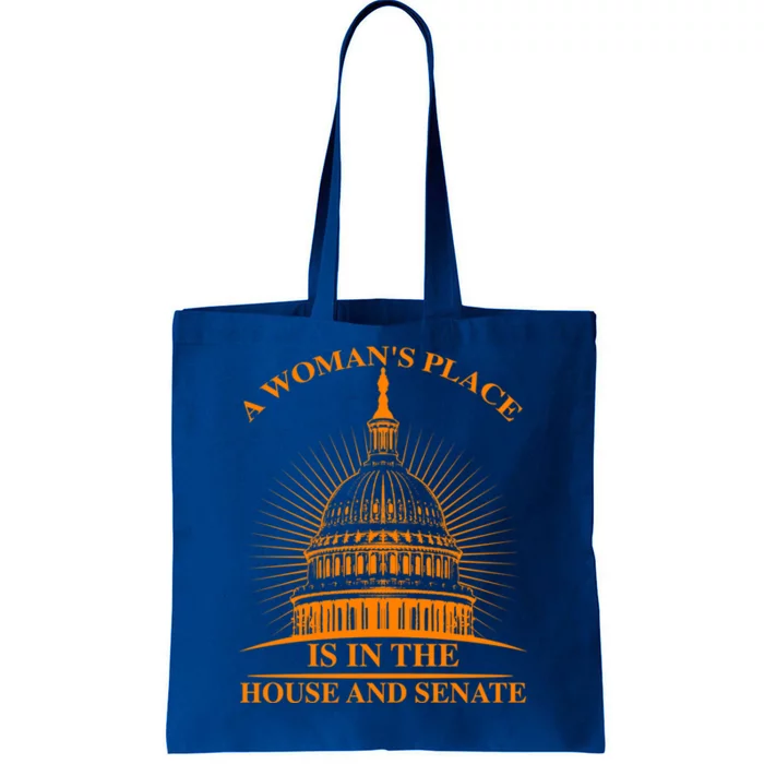 A S Place Is In The House And Senate Funny Gift Cool Gift Tote Bag