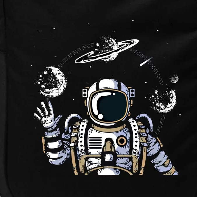 Astronautgift Spacegift Planets Gift Hello Graphic Great Gift Impact Tech Backpack