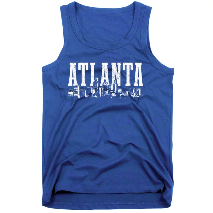 Atlanta Skyline Pride Georgia Vintage Atlanta Tank Top