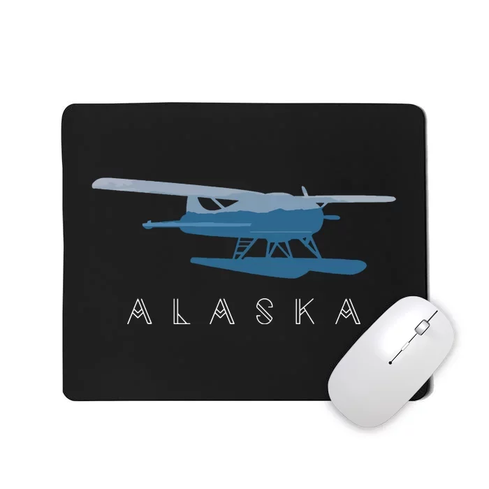 Alaska Sea Plane Seaplane Pilot Alaskan Landscape Mousepad