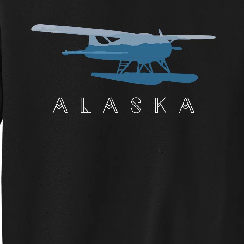 Alaska Sea Plane Seaplane Pilot Alaskan Landscape Tall Sweatshirt