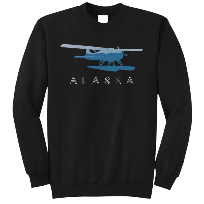 Alaska Sea Plane Seaplane Pilot Alaskan Landscape Tall Sweatshirt