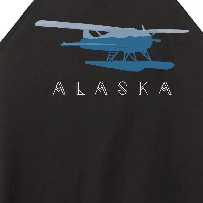 Alaska Sea Plane Seaplane Pilot Alaskan Landscape Women’s Perfect Tri Rocker Tank