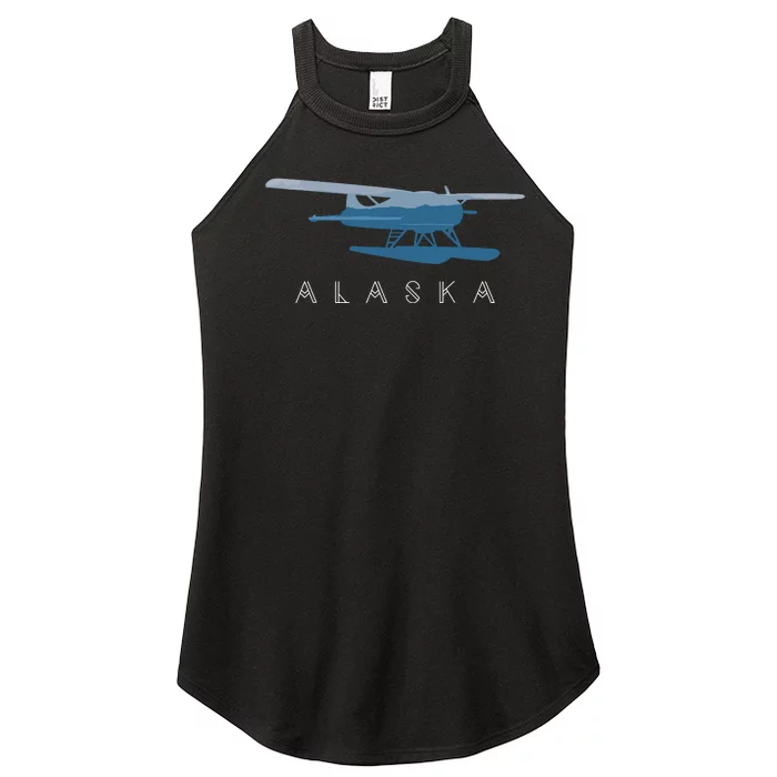 Alaska Sea Plane Seaplane Pilot Alaskan Landscape Women’s Perfect Tri Rocker Tank