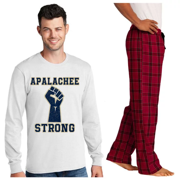 Apalachee Strong Pray For Apalachee Pray For Apalachee High School Strong Long Sleeve Pajama Set