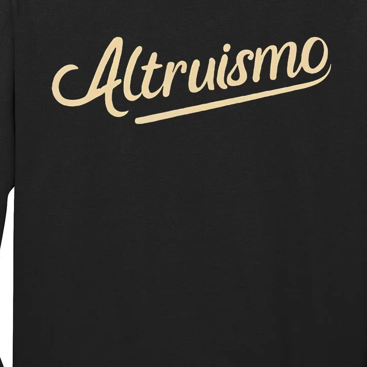 Altruismo Social Psychology Tall Long Sleeve T-Shirt