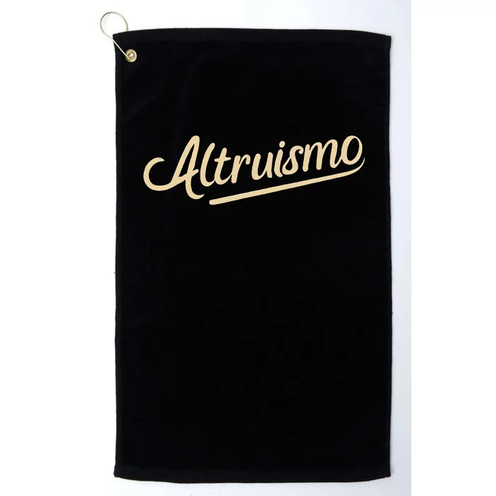 Altruismo Social Psychology Platinum Collection Golf Towel