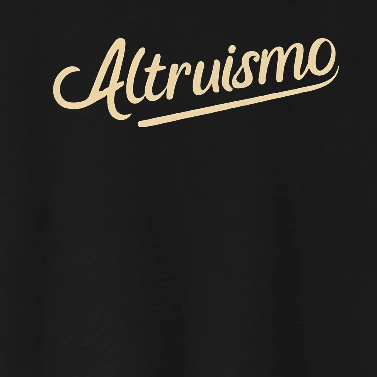 Altruismo Social Psychology Women's Crop Top Tee