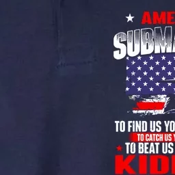 American Submarines Patriotic Navy US Veteran Submariner Softstyle Adult Sport Polo