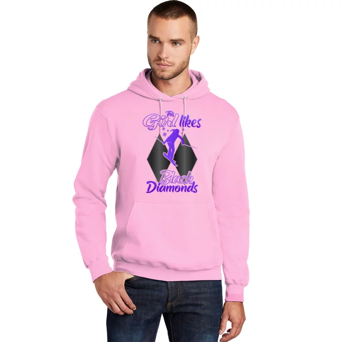 Apres Ski Party Outfit This Likes Black Diamonds Skiing Gift Hoodie