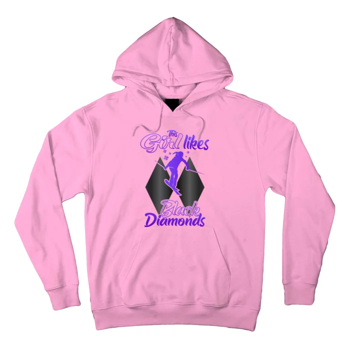 Apres Ski Party Outfit This Likes Black Diamonds Skiing Gift Hoodie