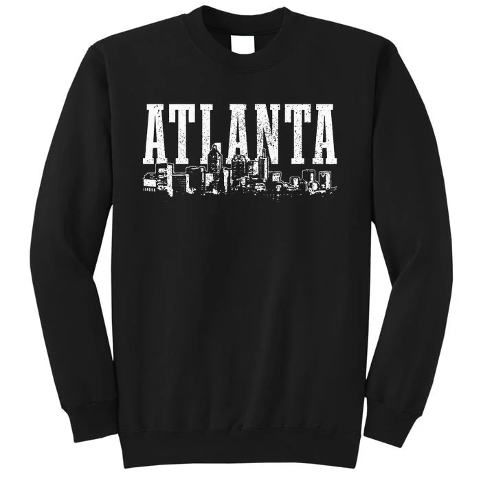 Atlanta Skyline Pride Georgia Vintage Atlanta Sweatshirt