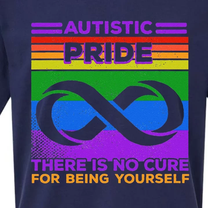 Autistic Spectrum Pride Day Infinity Symbol Autism Awareness Sueded Cloud Jersey T-Shirt