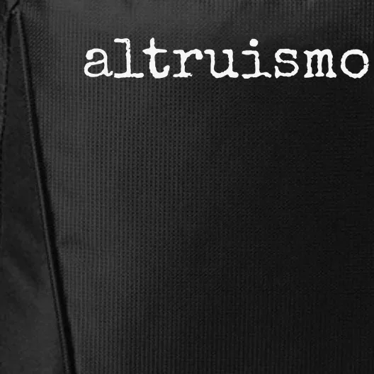 Altruismo Social Psychology Lover Spanish Altruism City Backpack