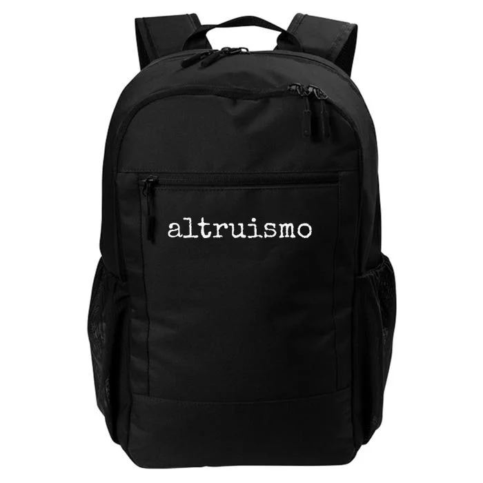 Altruismo Social Psychology Lover Spanish Altruism Daily Commute Backpack