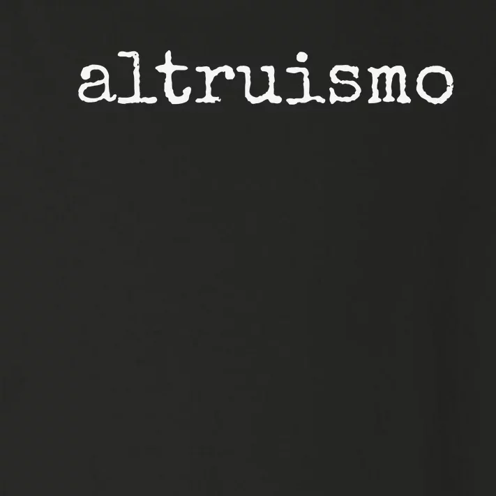 Altruismo Social Psychology Lover Spanish Altruism Toddler Long Sleeve Shirt