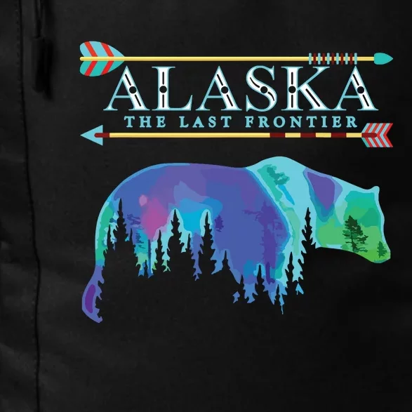 Alaska State Pride Alaska Northern Lights Alaskan Bear Daily Commute Backpack