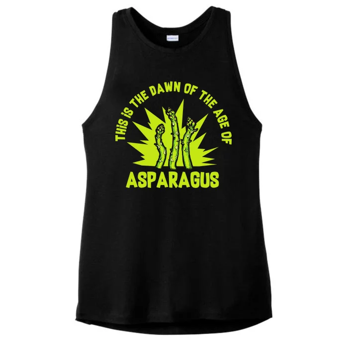 Asparagus Uprising Ladies Tri-Blend Wicking Tank