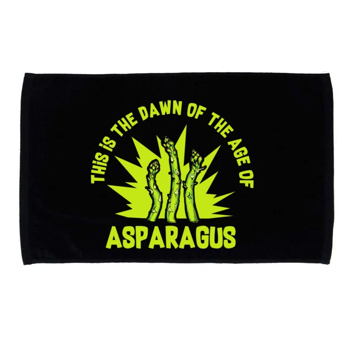 Asparagus Uprising Microfiber Hand Towel