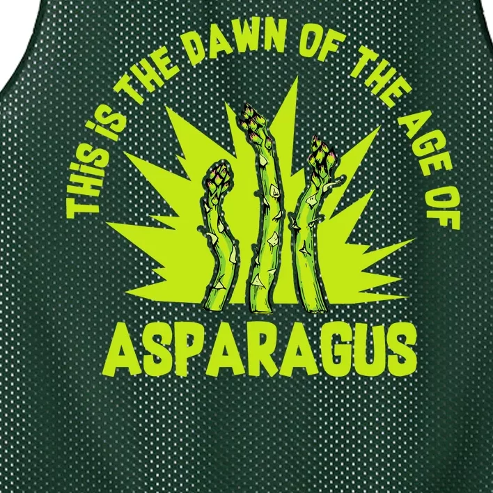 Asparagus Uprising Mesh Reversible Basketball Jersey Tank