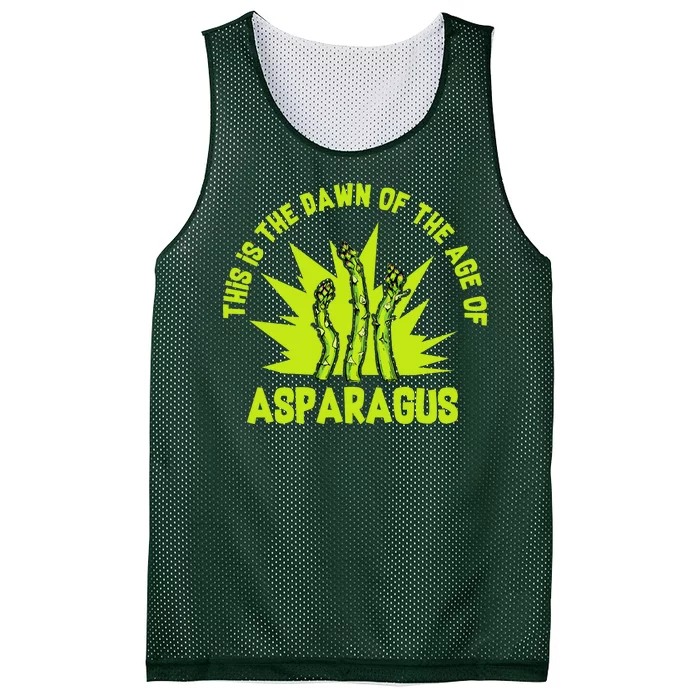 Asparagus Uprising Mesh Reversible Basketball Jersey Tank